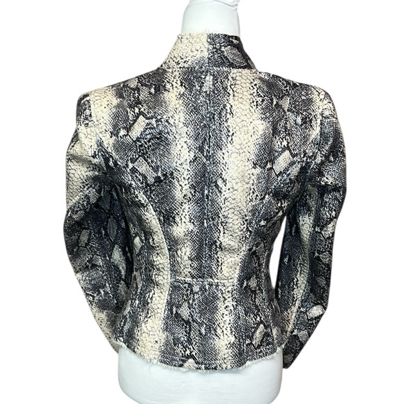 Bebe Snake Skin Print Jacket - Picture 3 of 7